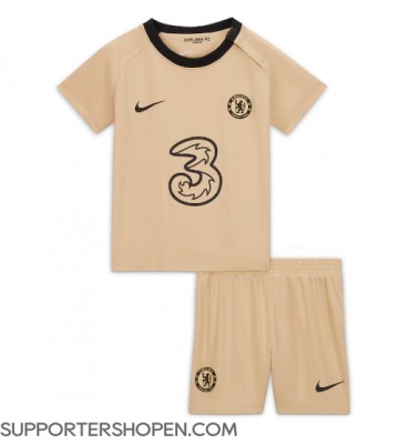 Chelsea Tredje tröja Barn 2022-23 Kortärmad (+ korta byxor)